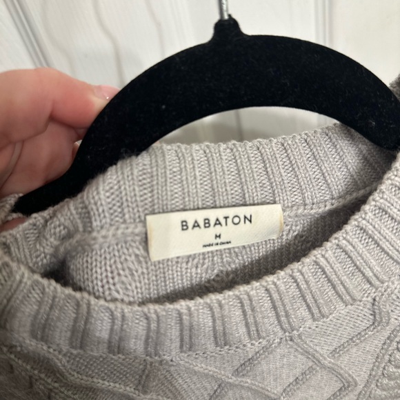 Aritzia Seek Sweater - cable knit merino wool - Picture 4 of 4